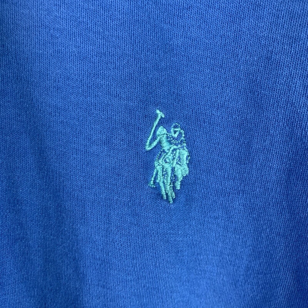 Blue U.S.‎ Polo Assn. Luxury Feel Mens Polo Shirt Size 2XL - Picture 3 of 13